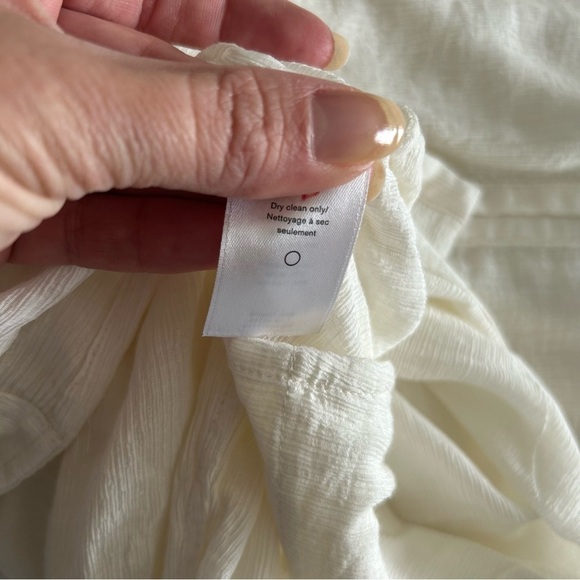 NWT Rag & Bone White Elish Shirt Dress Size Small Gauze Boho Easy Breezy. - Picture 9 of 16